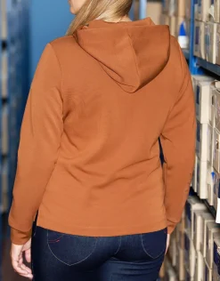 Clearance Veste zippée camel Gilets|Maille